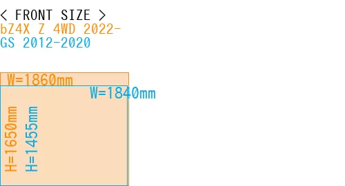 #bZ4X Z 4WD 2022- + GS 2012-2020